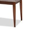 Baxton Studio Itami Light Grey Upholstered Oak Finished Wood Dining Bench 157-9352 - alternate 4